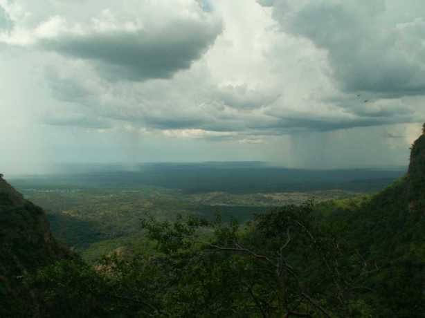 Zambezi rain storms